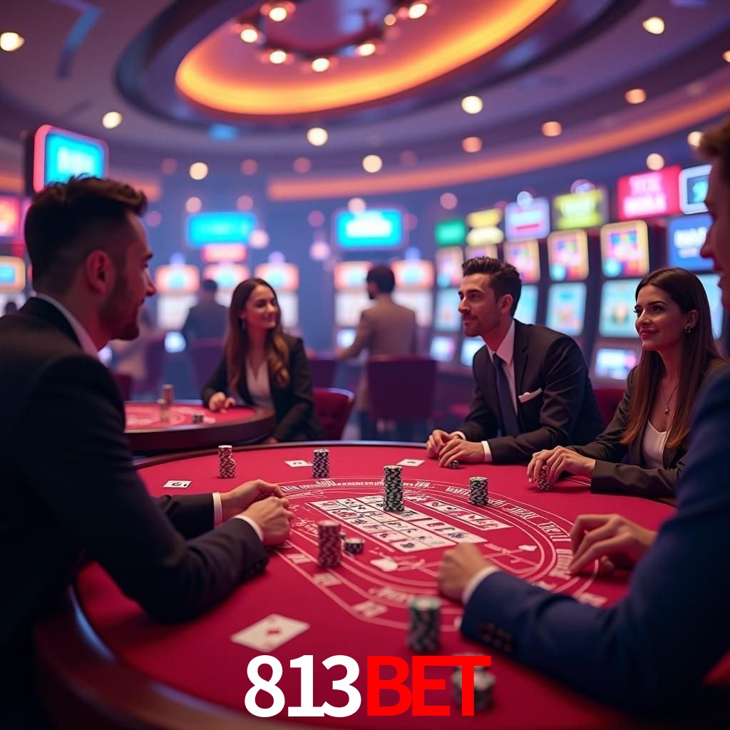 A Experiência Imersiva dos Cassinos Ao Vivo no 813bet